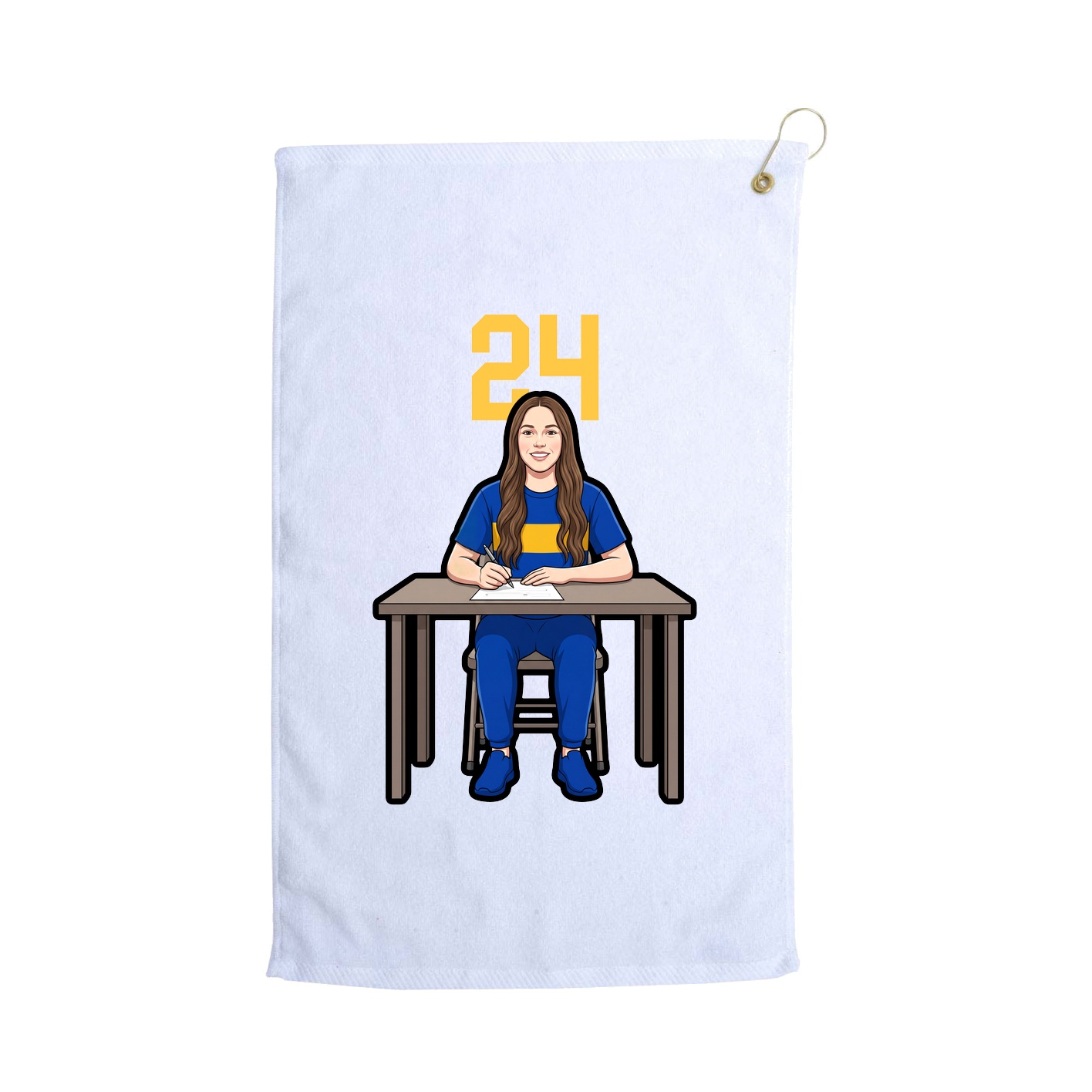 Terry Velour Golf Towel