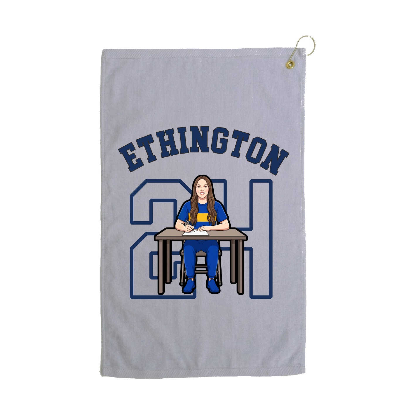 Golf Towel — Shirsey Arch in Grey