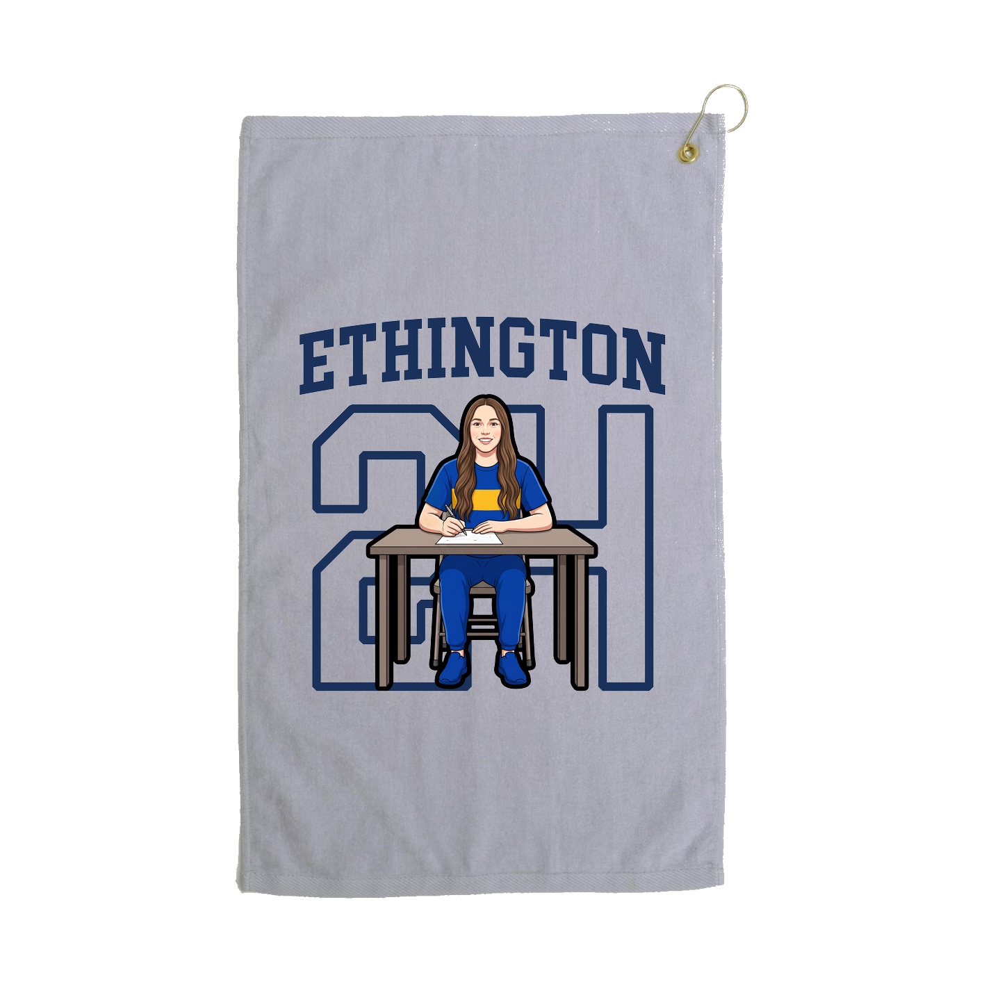 Terry Velour Golf Towel