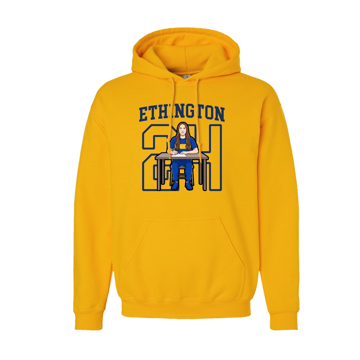 Hoodie — Shirsey in Gold