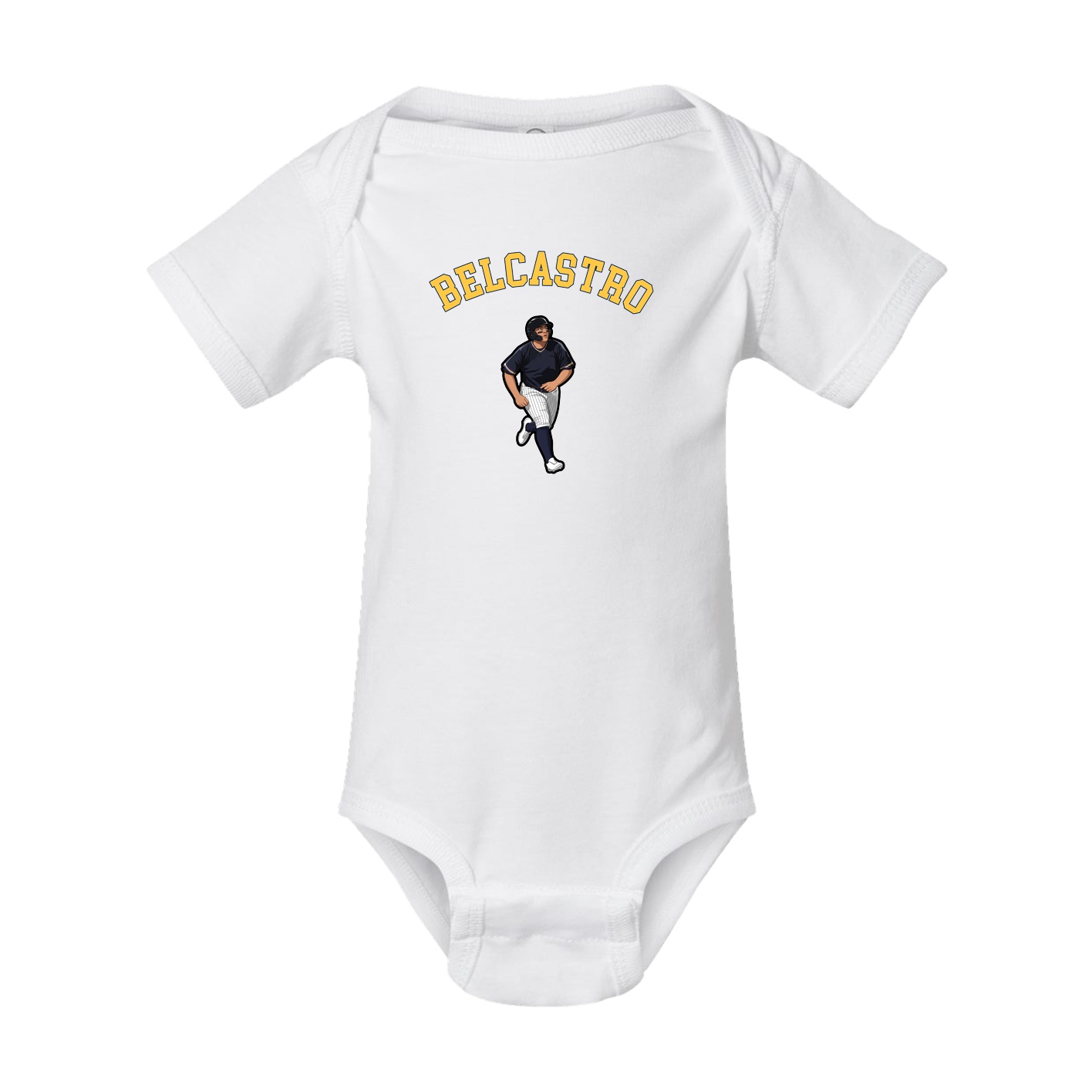 Baby Onesie — Shirsey Arch in White