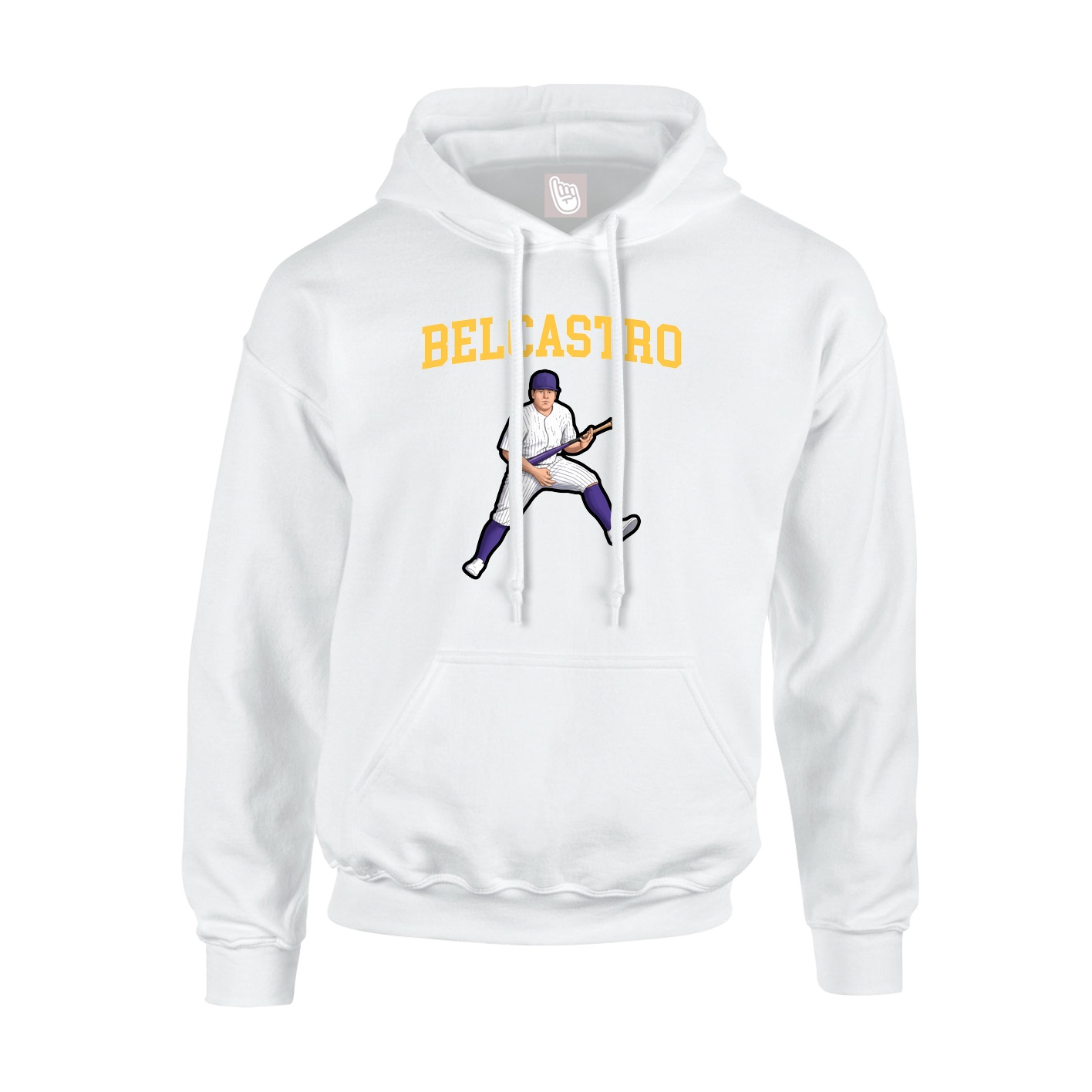 Hoodie — Shirsey in White