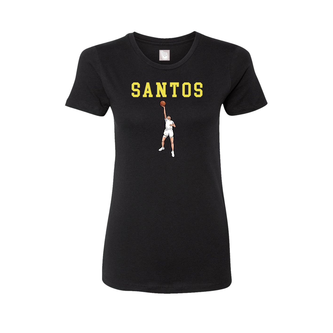 Fitted Women's Tee — Shirsey in Black