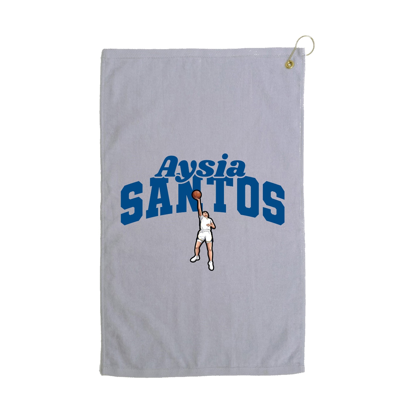 Golf Towel — Signature Arch in Grey