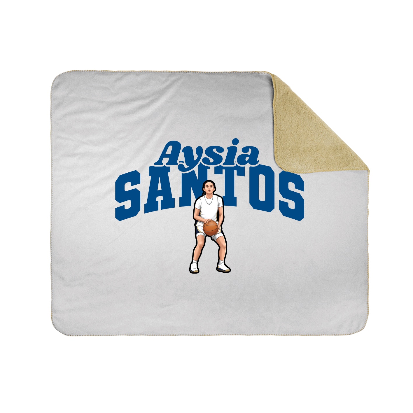 Throw Blanket — Signature Arch in White