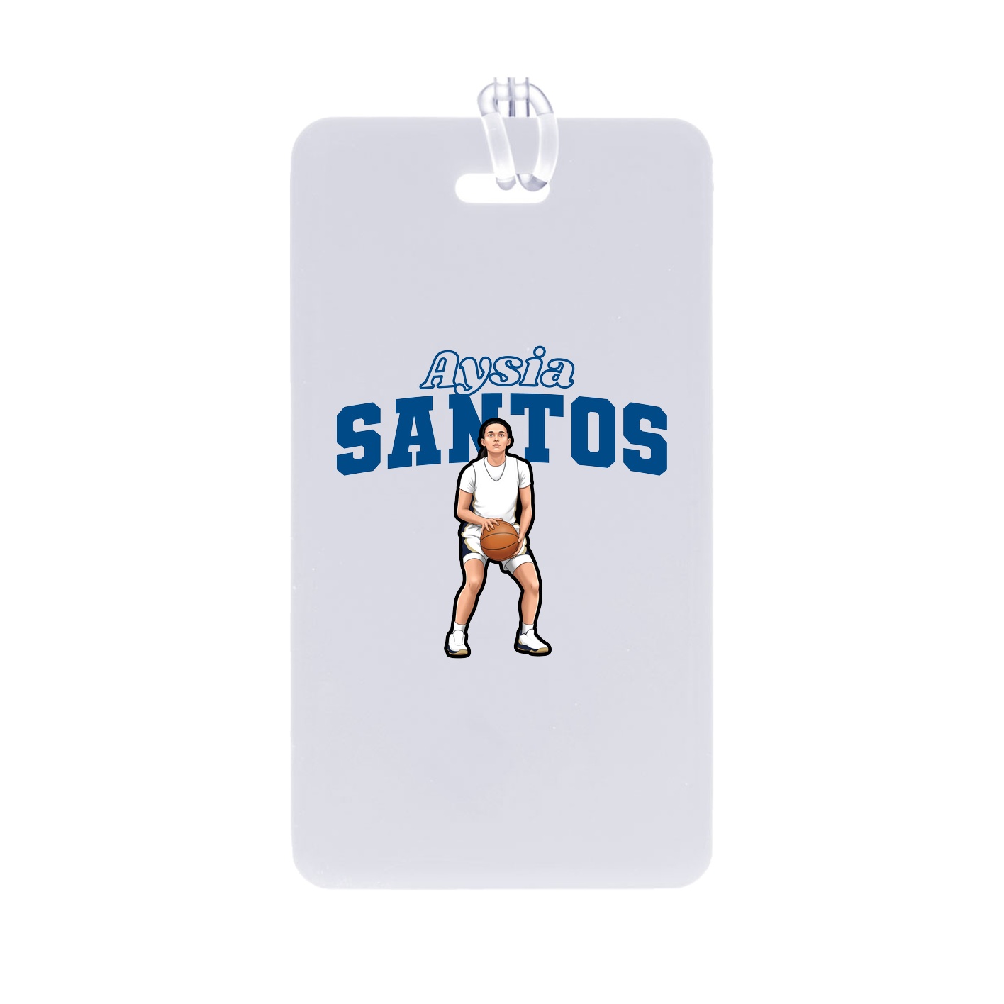 Bag Tag — Name Arch in Classic