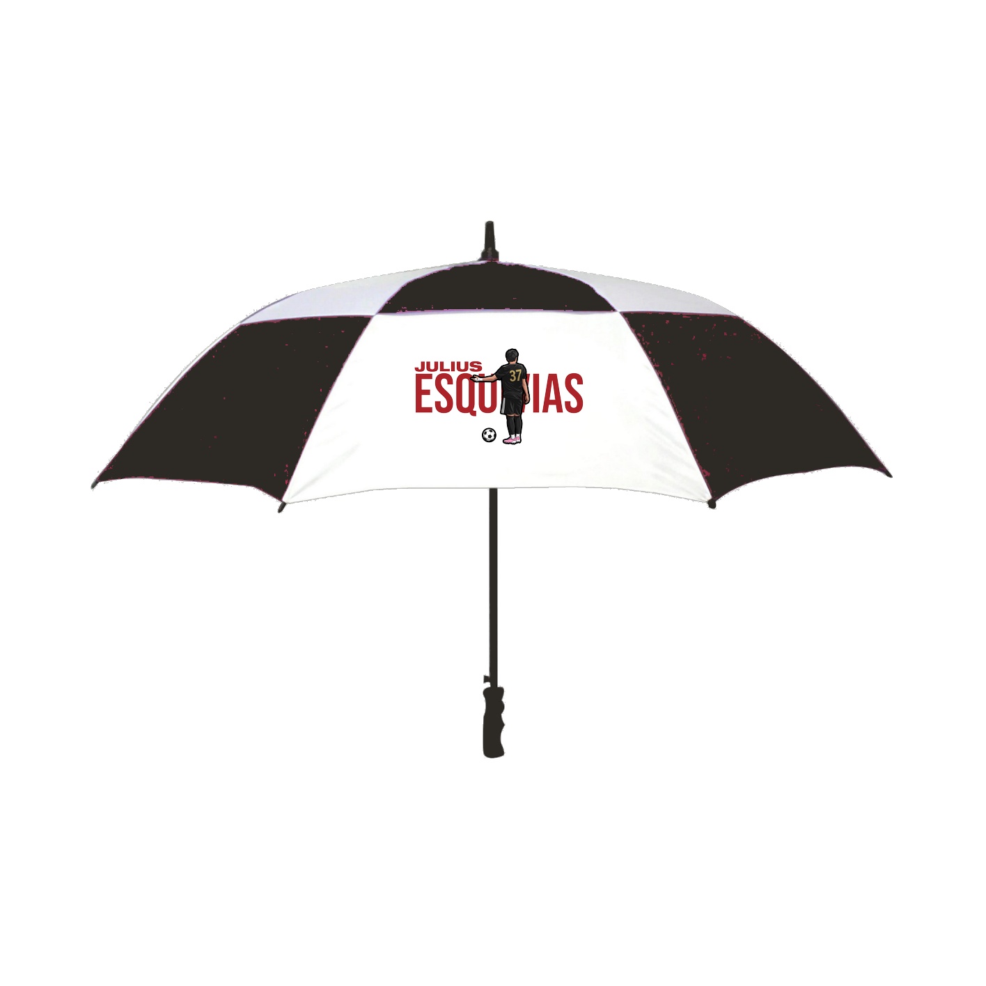 Golf Umbrella — Player Name in Black