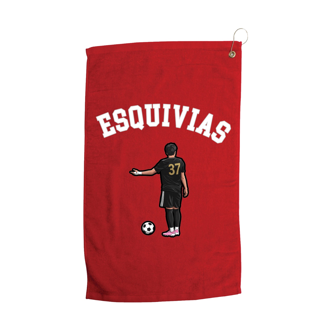 Golf Towel — Shirsey Arch in Red