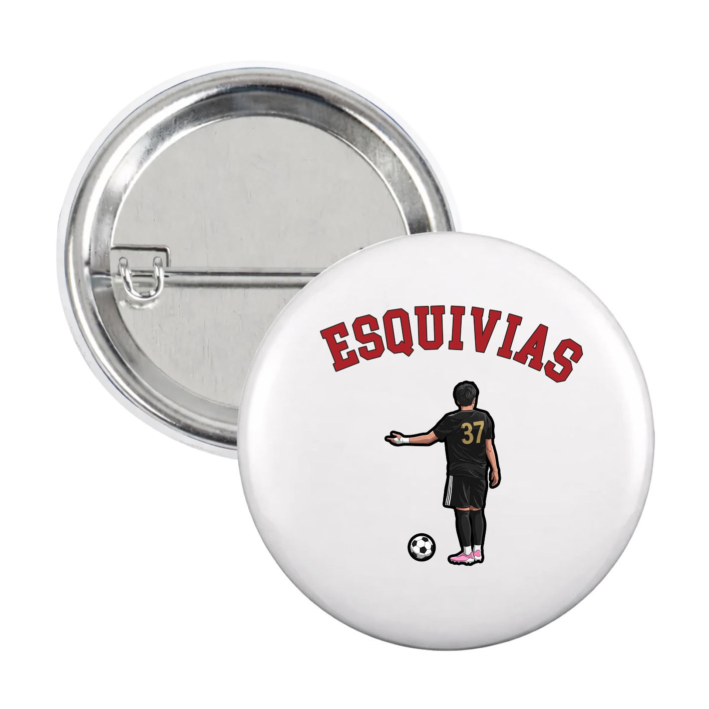 Game Day Button — Shirsey Arch in White