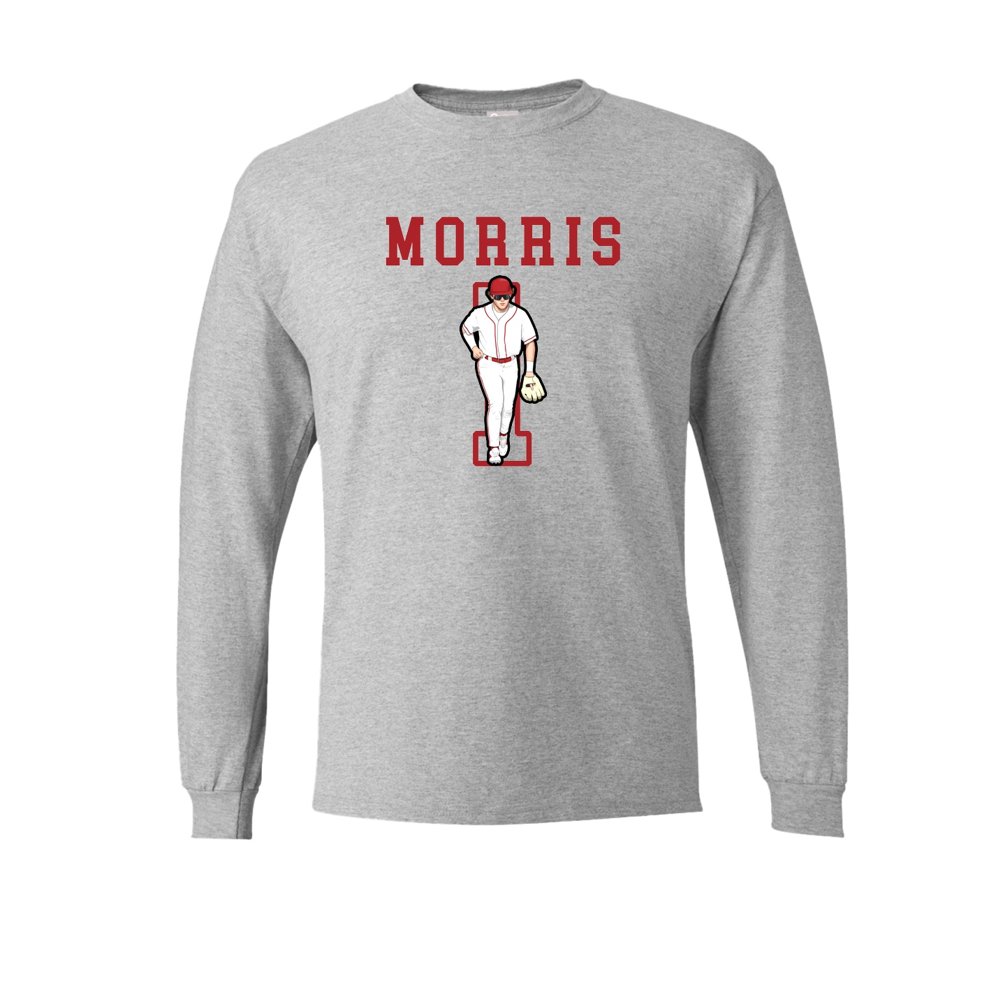 Long Sleeve Tee — Shirsey in Grey