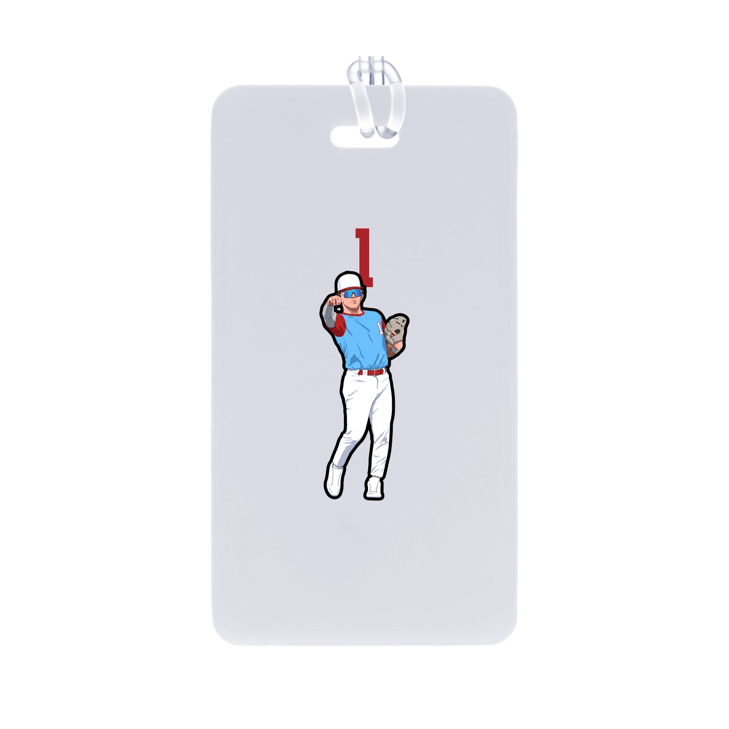 Bag Tag — Number Top in Classic