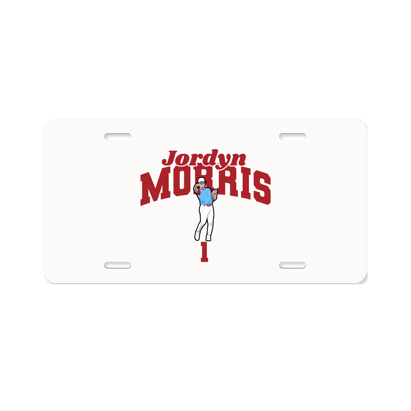 License Plate — Signature Arch in Classic
