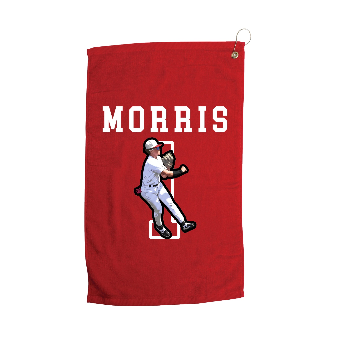 Golf Towel — Shirsey in Red
