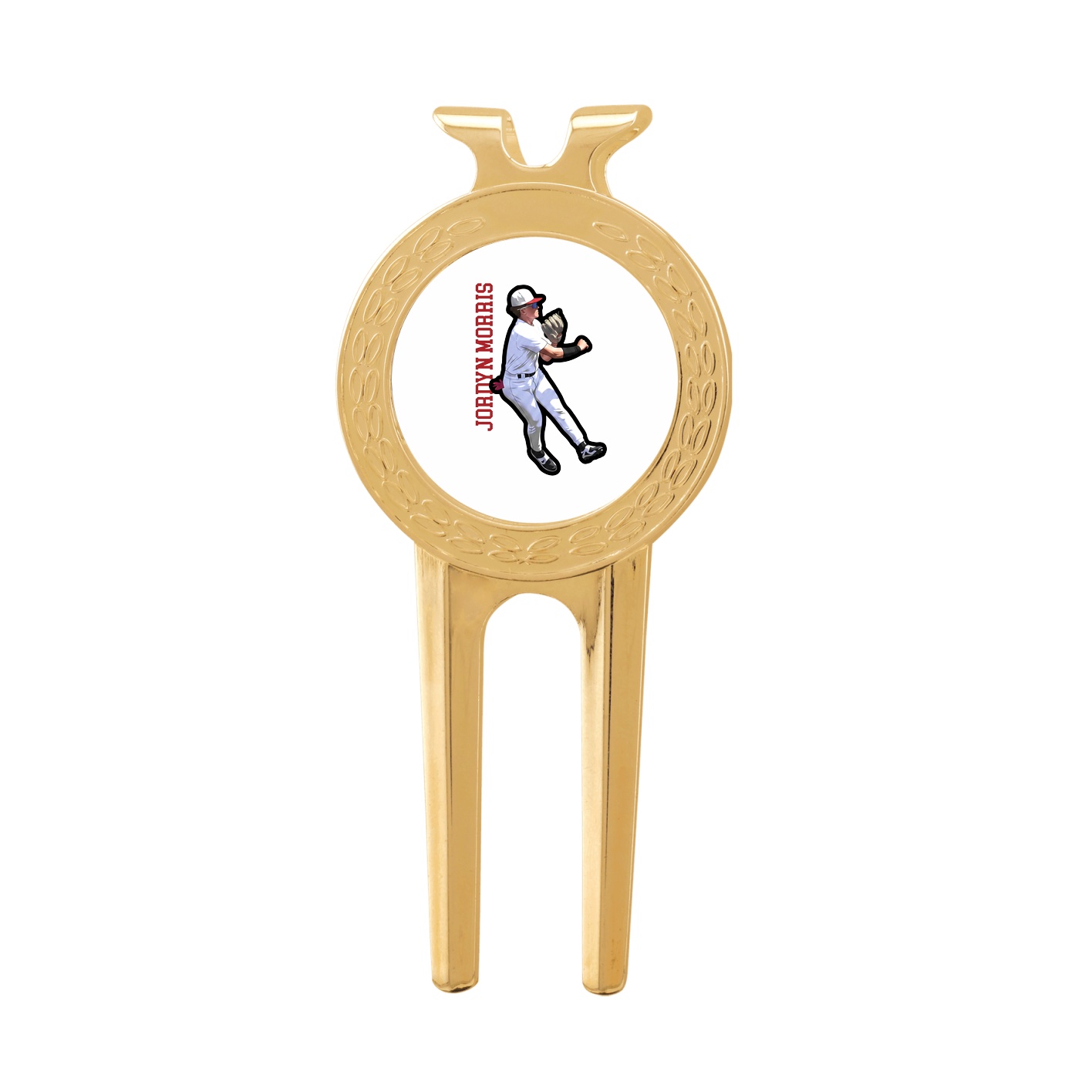 Divot Tool with Ball Marker — Name Vertical in Classic