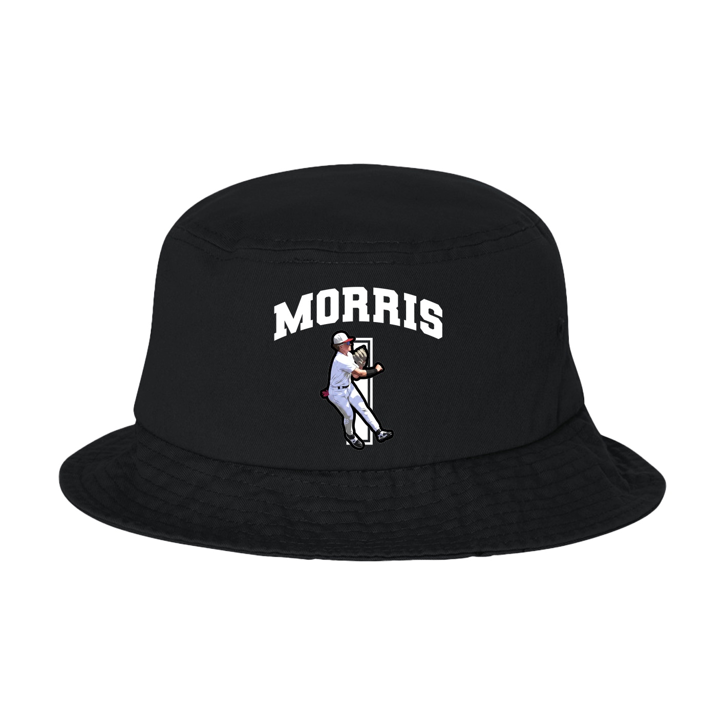 Bucket Cap — Number in Black