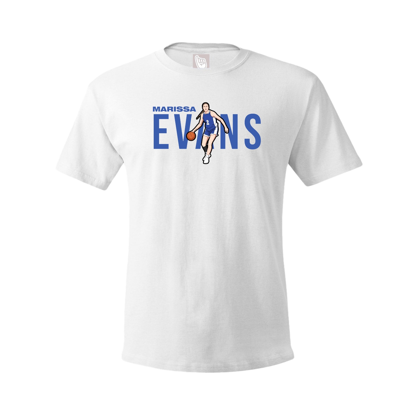 Youth Tee — Player Name in White