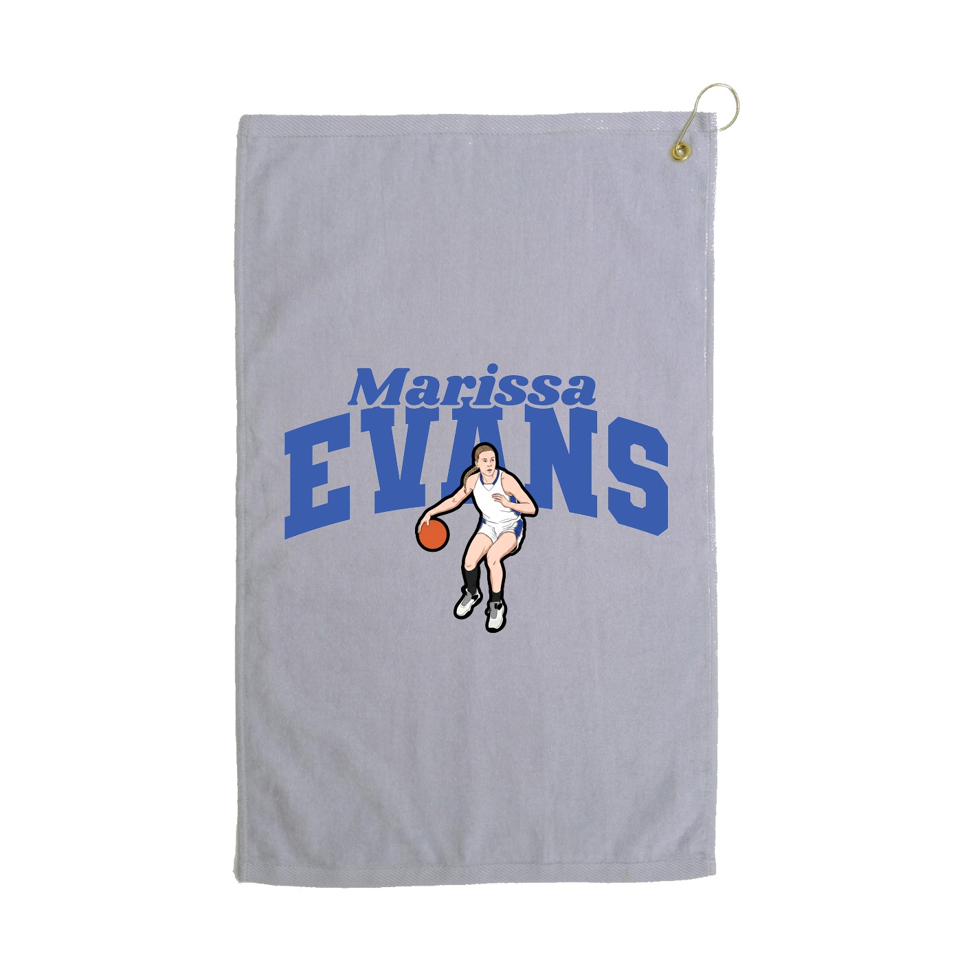 Golf Towel — Signature Arch in Grey