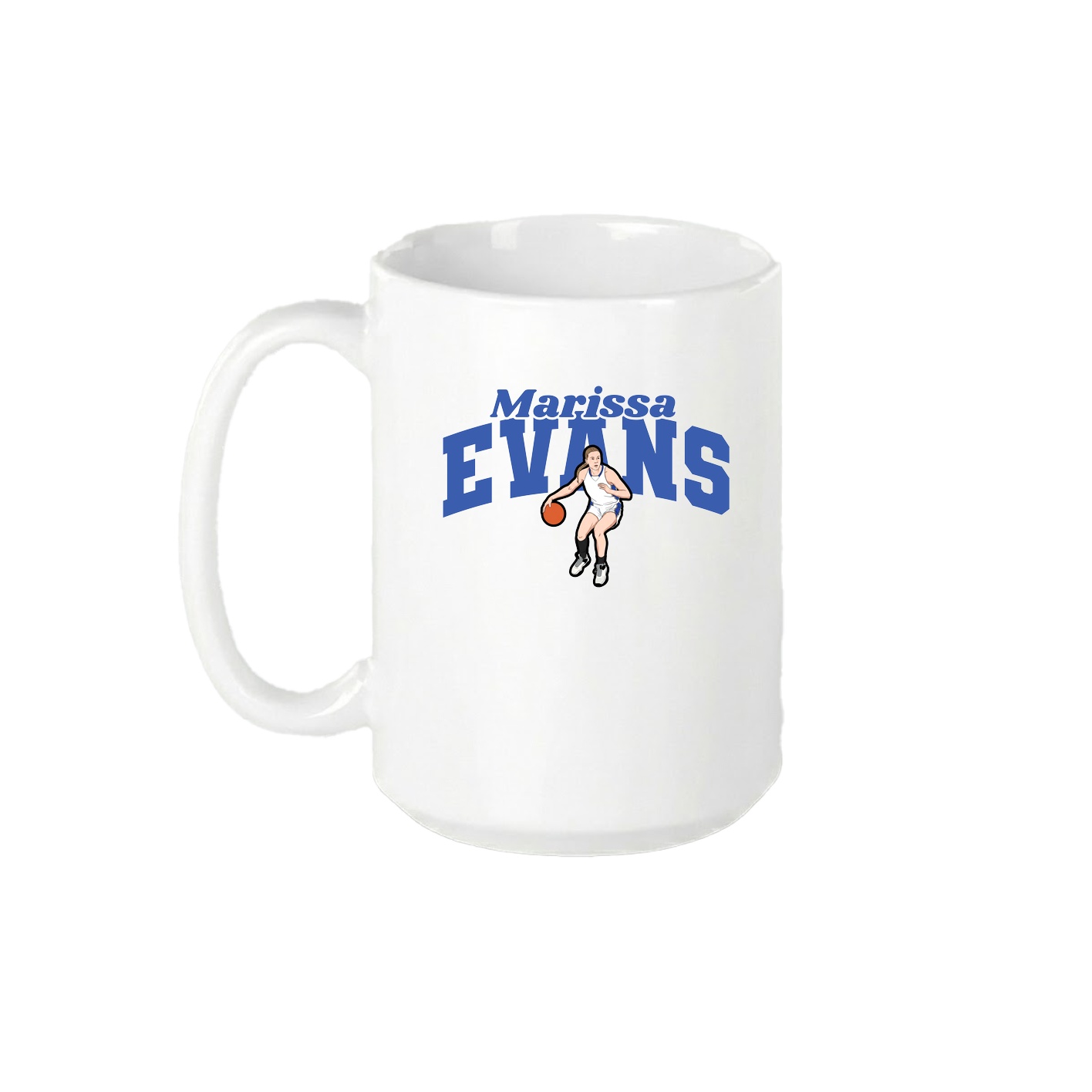 15oz Coffee Mug — Signature Arch in White