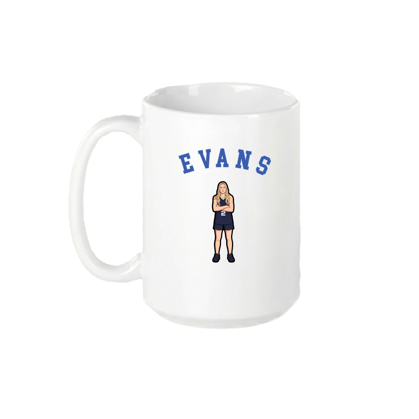 15oz Coffee Mug — Shirsey Arch in White