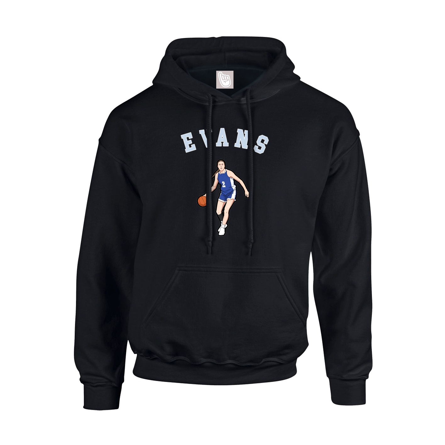 Youth Hoodie — Shirsey Arch in Black