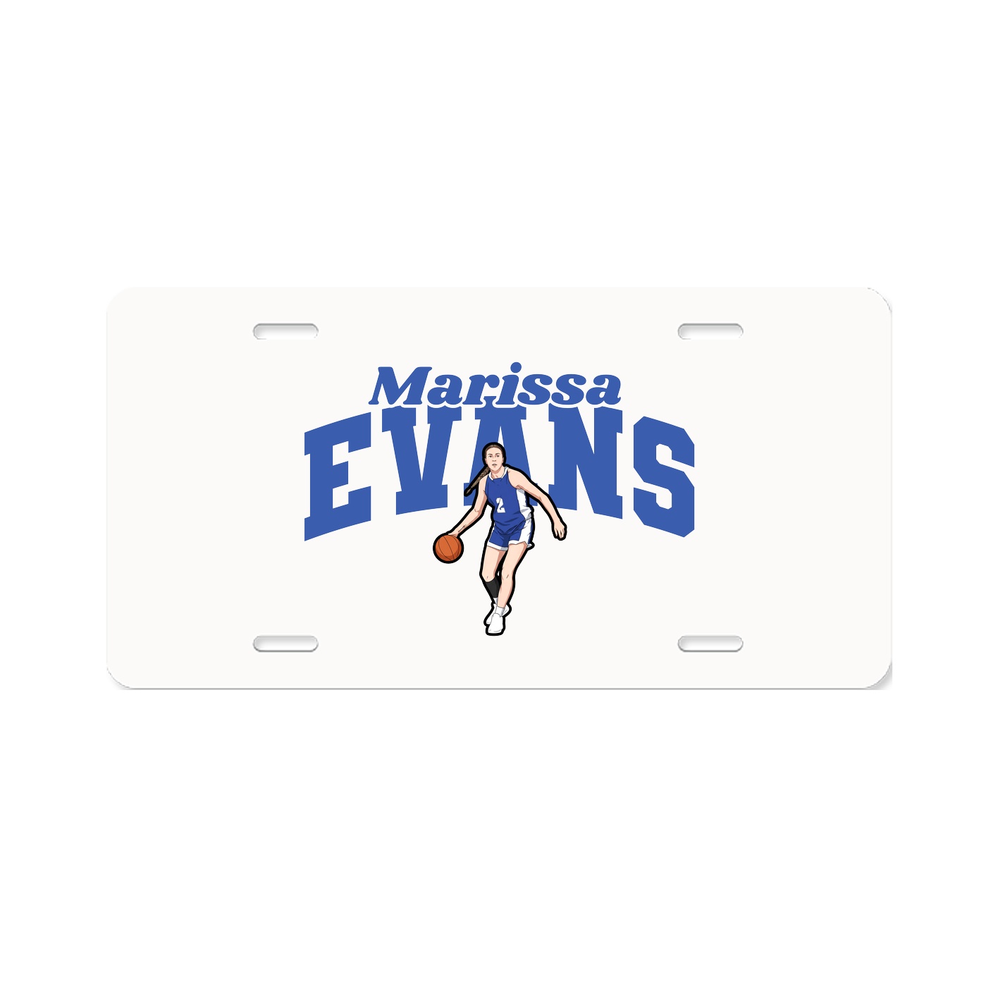 License Plate — Signature Arch in Classic