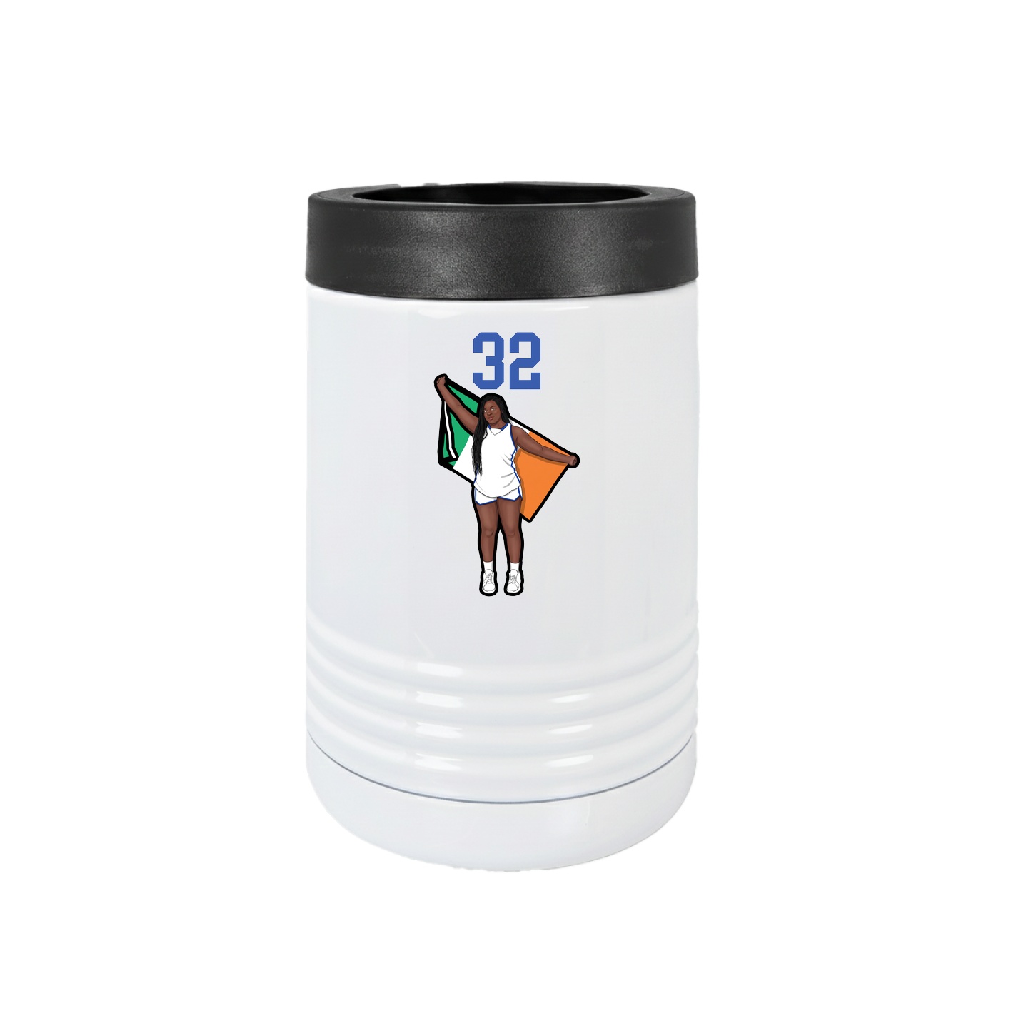 Beverage Holder — Number Top in White