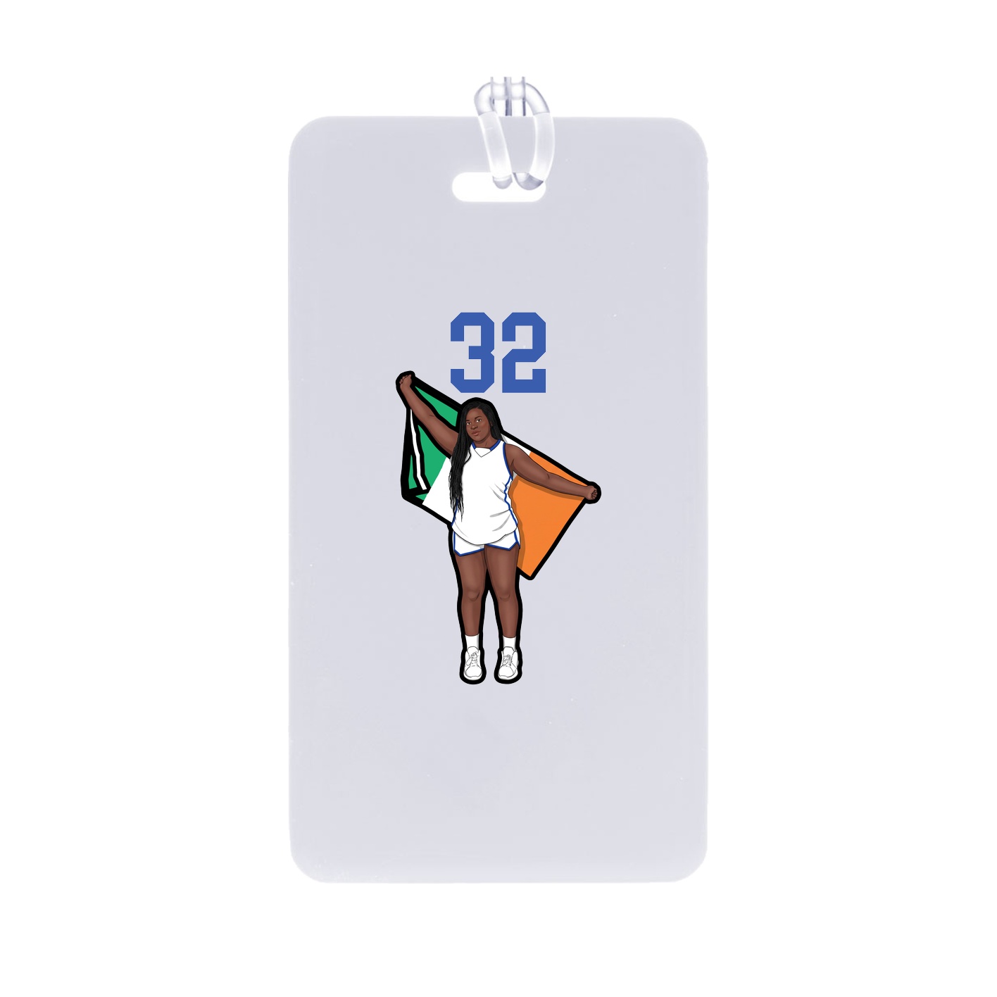 Bag Tag — Number Top in Classic