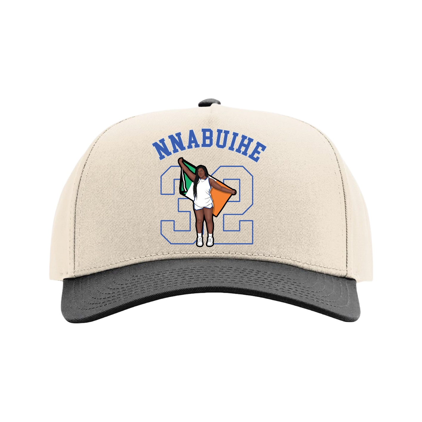 Full Fabric Five-Panel Champ Cap