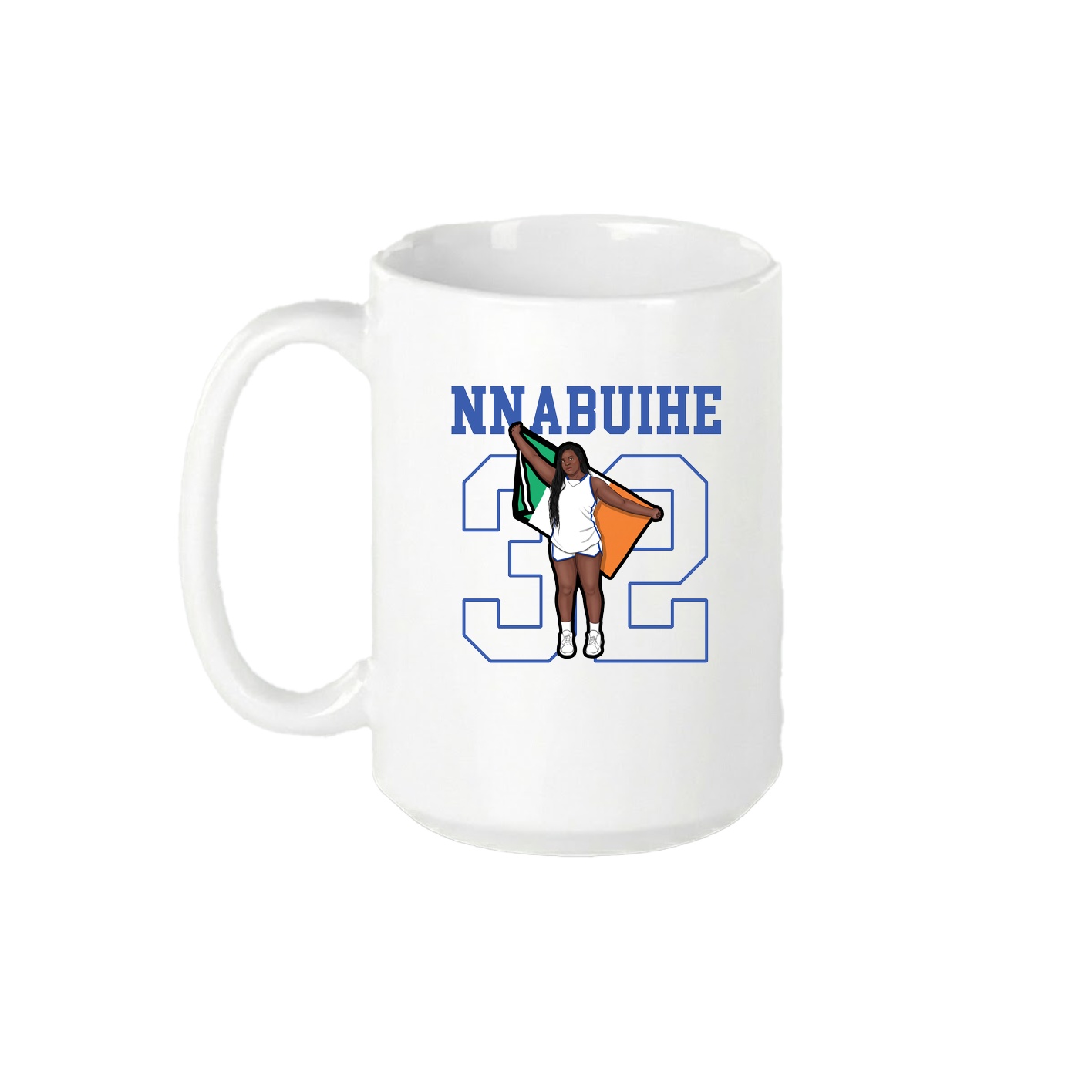 15oz Coffee Mug — Shirsey in White