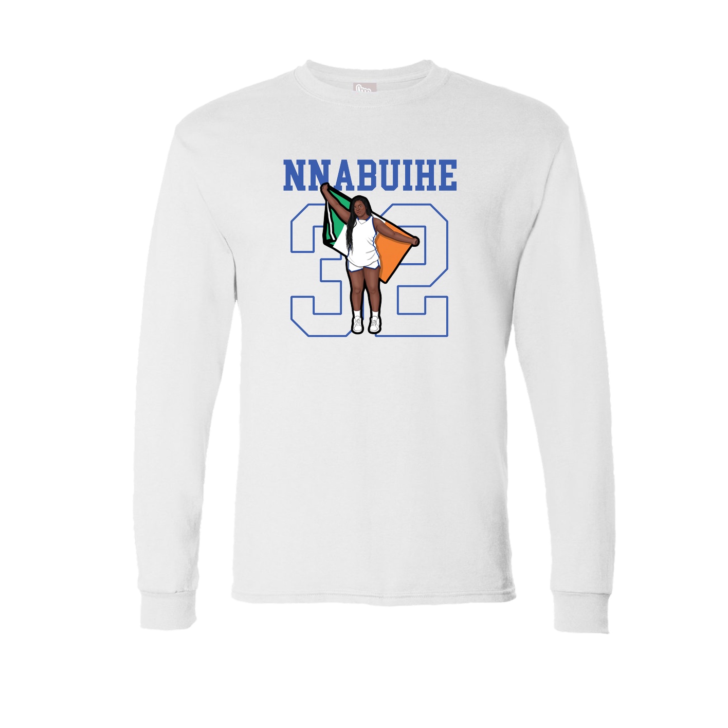 Long Sleeve Tee — Shirsey in White
