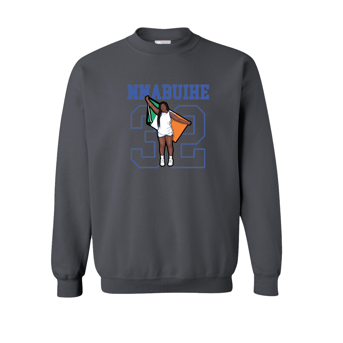 Fleece Crew — Shirsey in Grey