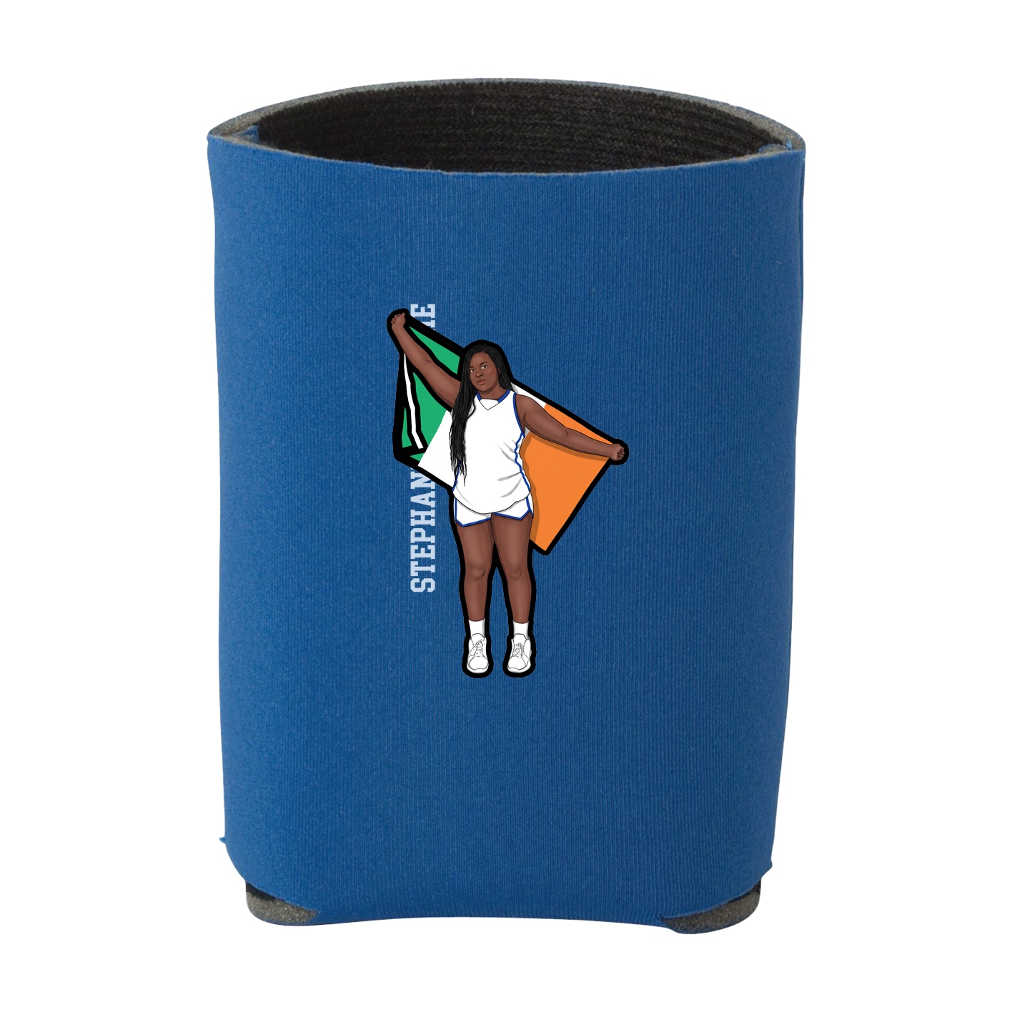 Can Holder — Name Vertical in Royal