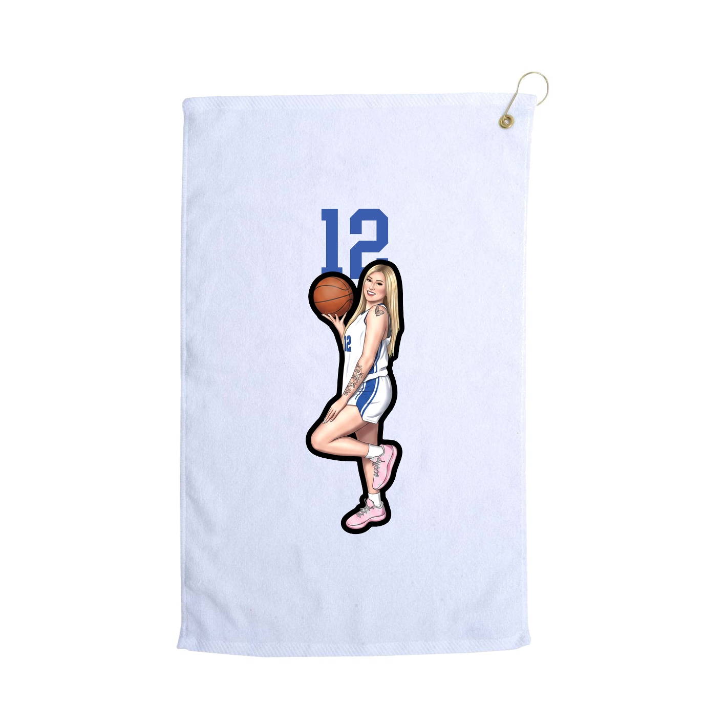 Terry Velour Golf Towel