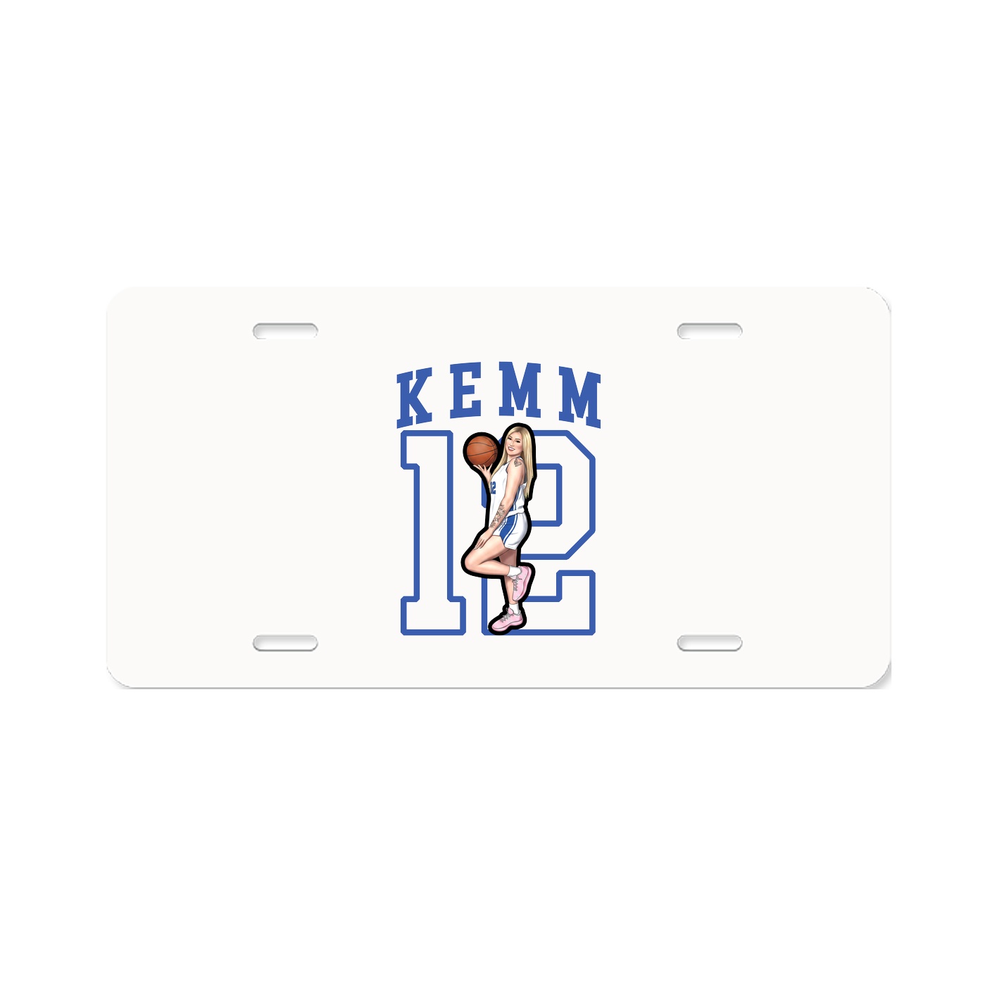 Aluminum License Plate