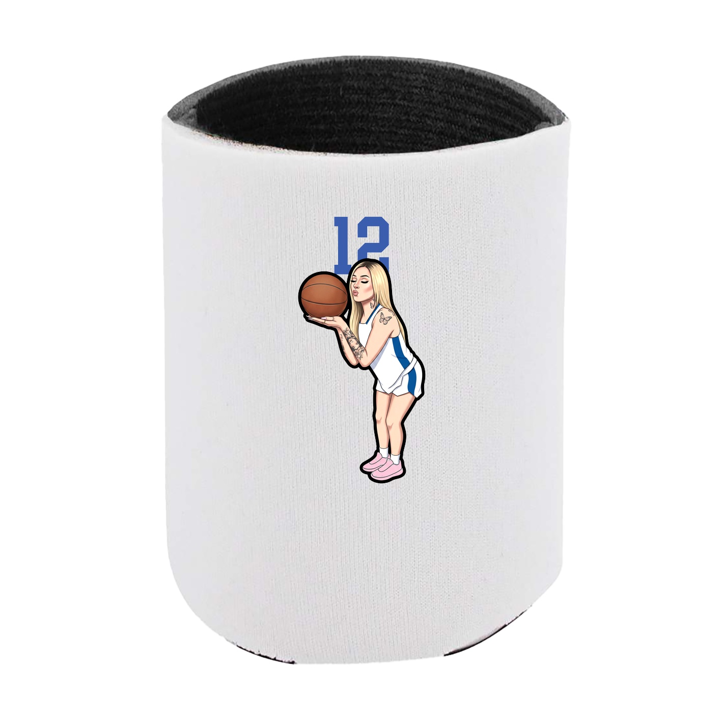 Can Holder — Number Top in White