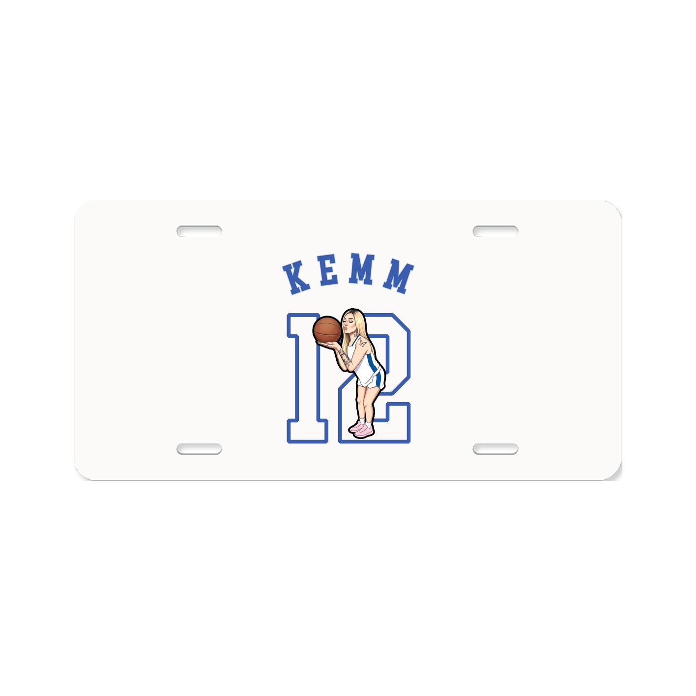 Aluminum License Plate