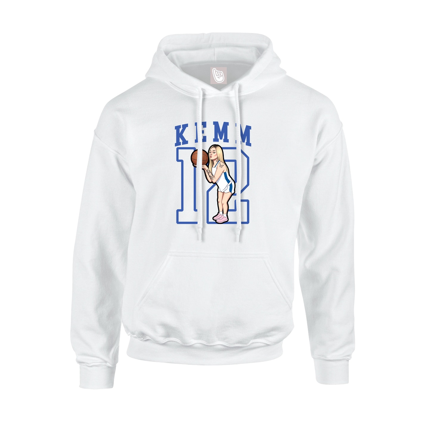 Youth Hoodie — Shirsey in White