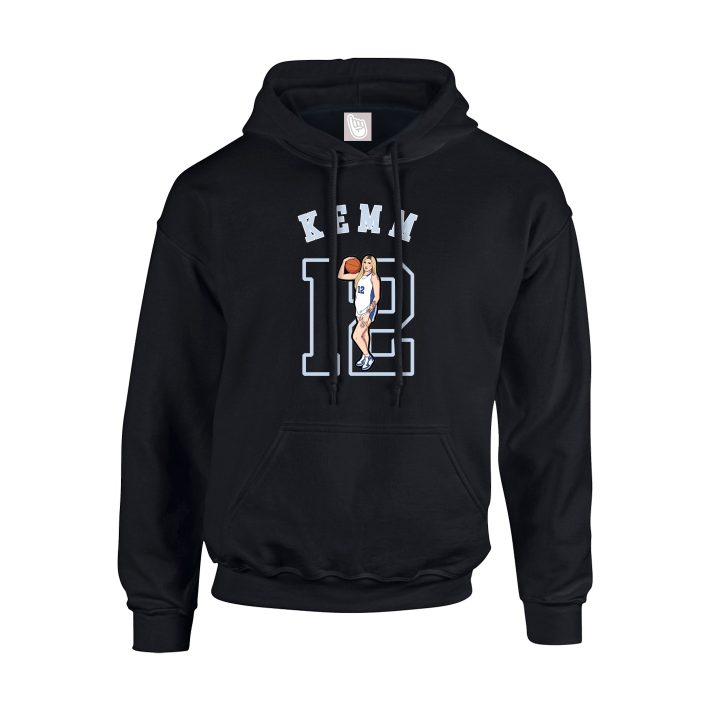 Hoodie — Shirsey Arch in Black