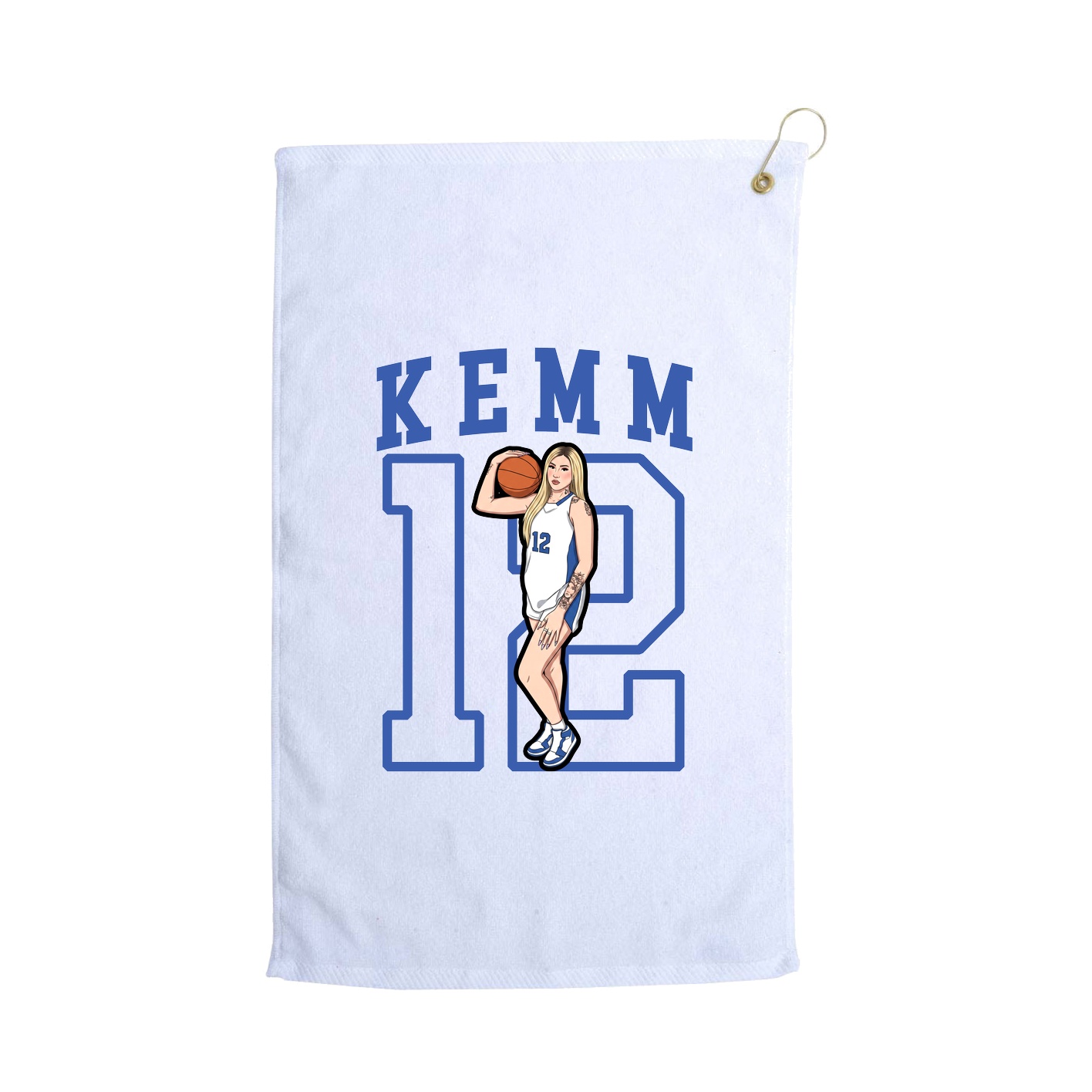 Terry Velour Golf Towel