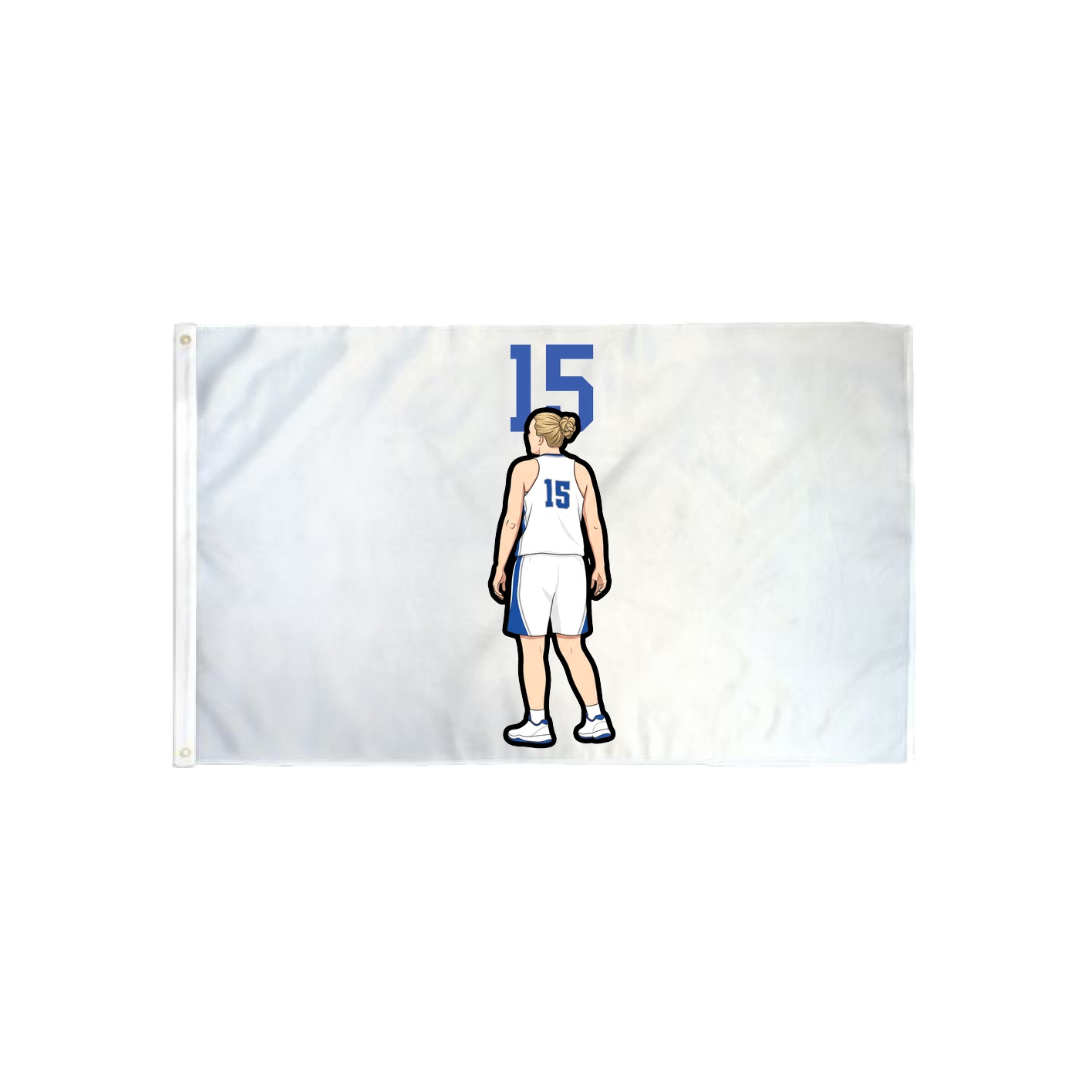 3x5 Flag — Number Top in Classic