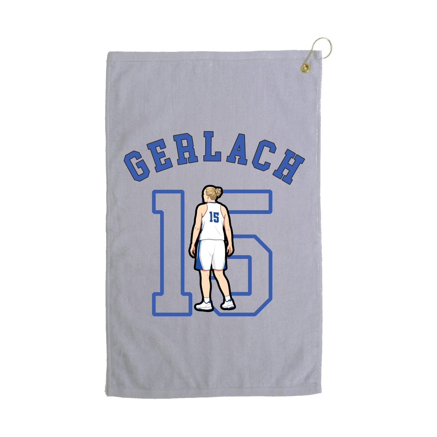Golf Towel — Shirsey Arch in Grey