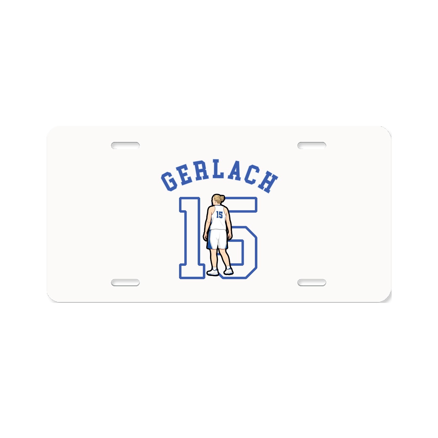License Plate — Shirsey Arch in Classic