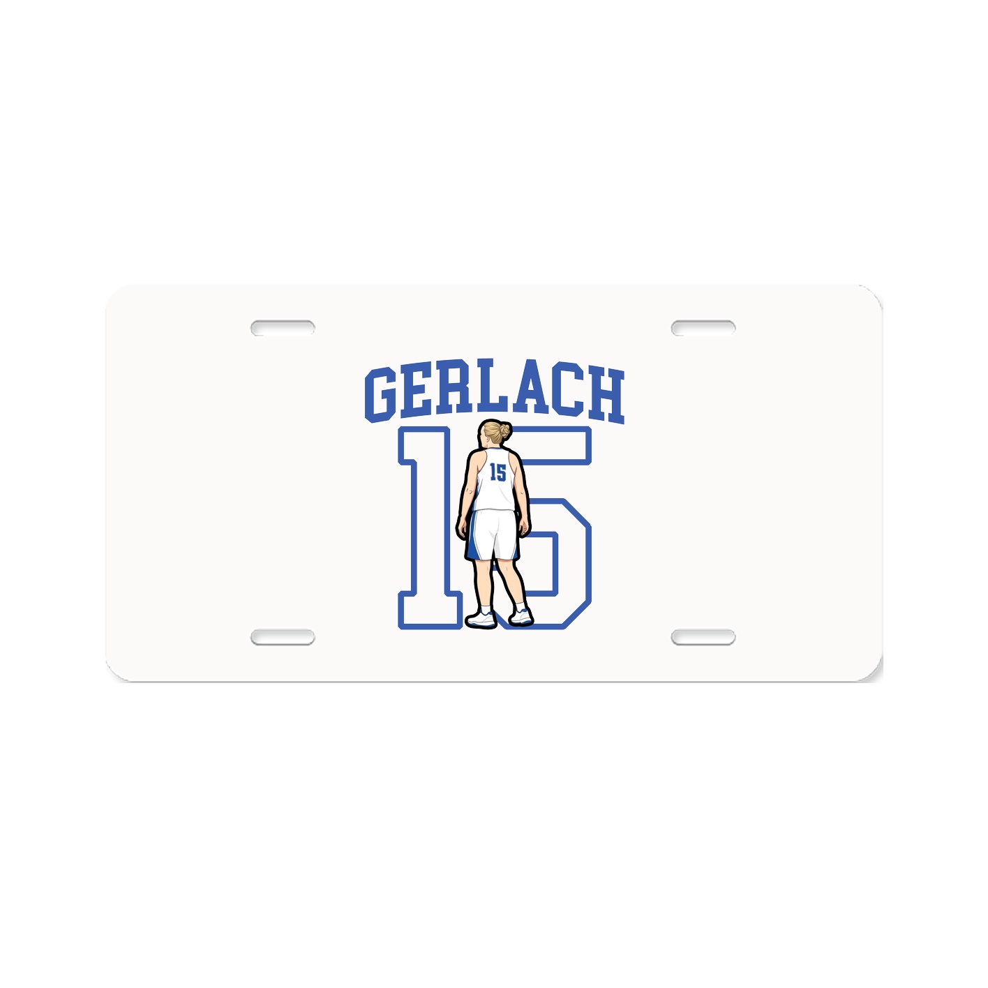 Aluminum License Plate