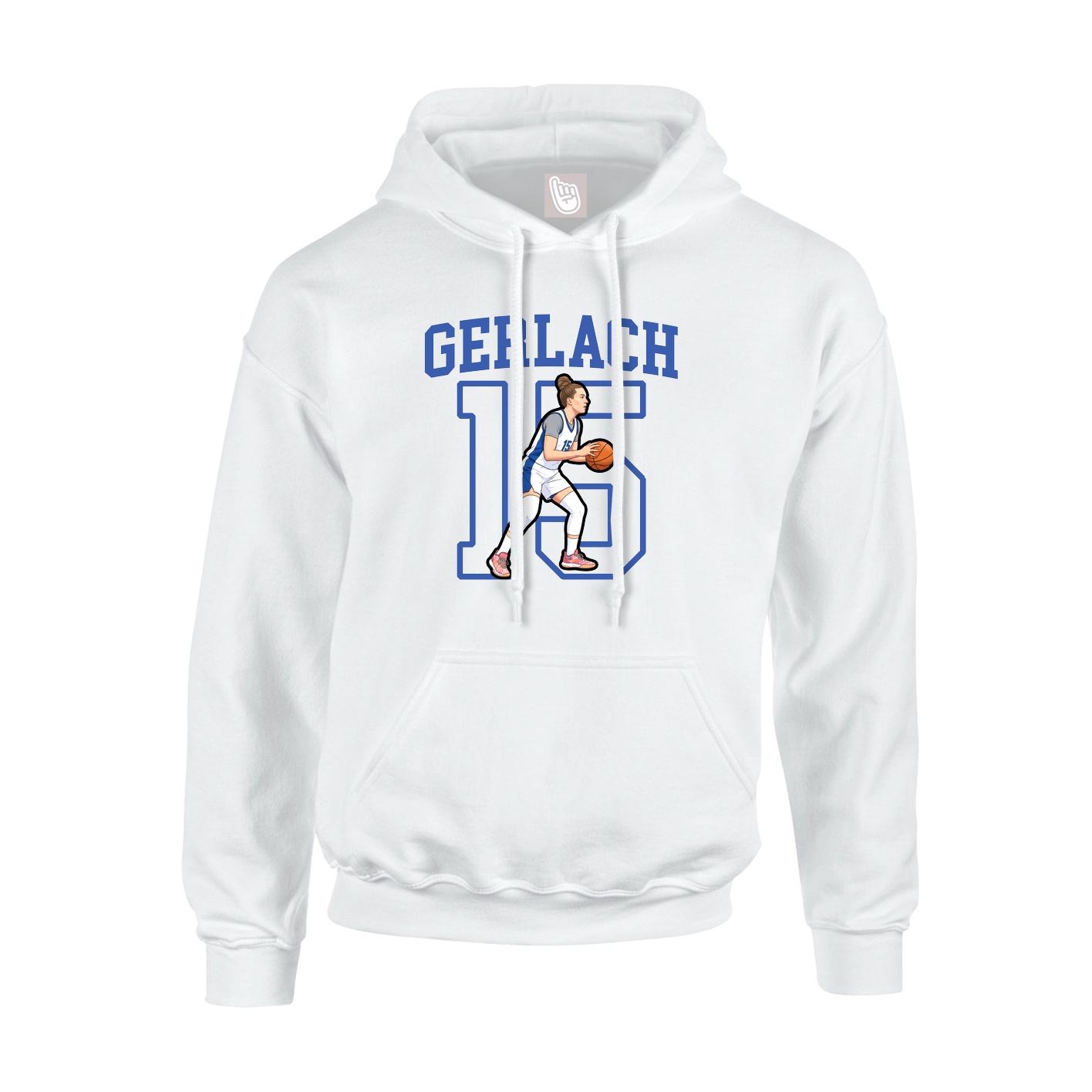 Youth Hoodie — Shirsey in White