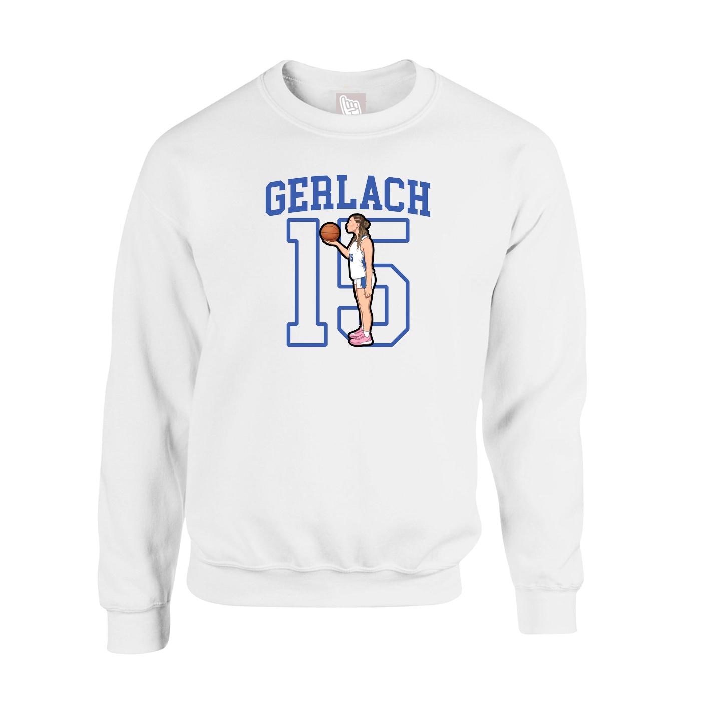 Fleece Crew — Shirsey in White