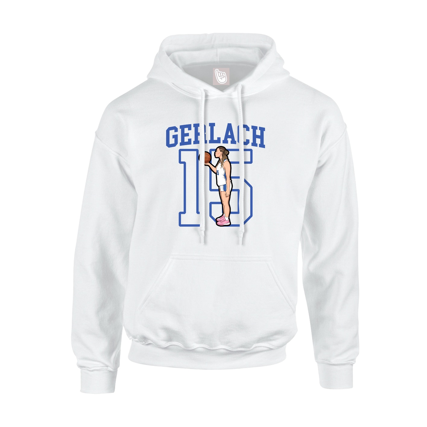 Youth Hoodie — Shirsey in White