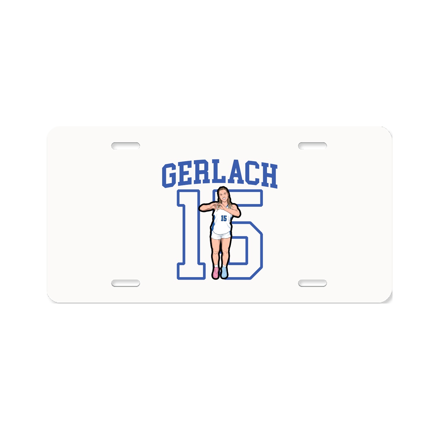 License Plate — Shirsey in Classic