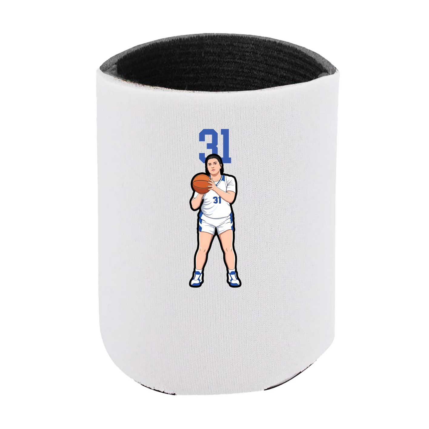 Can Holder — Number Top in White