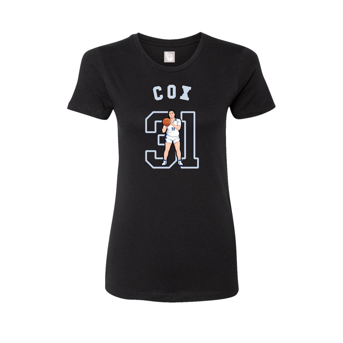 Womens Tee — Shirsey Arch in Black