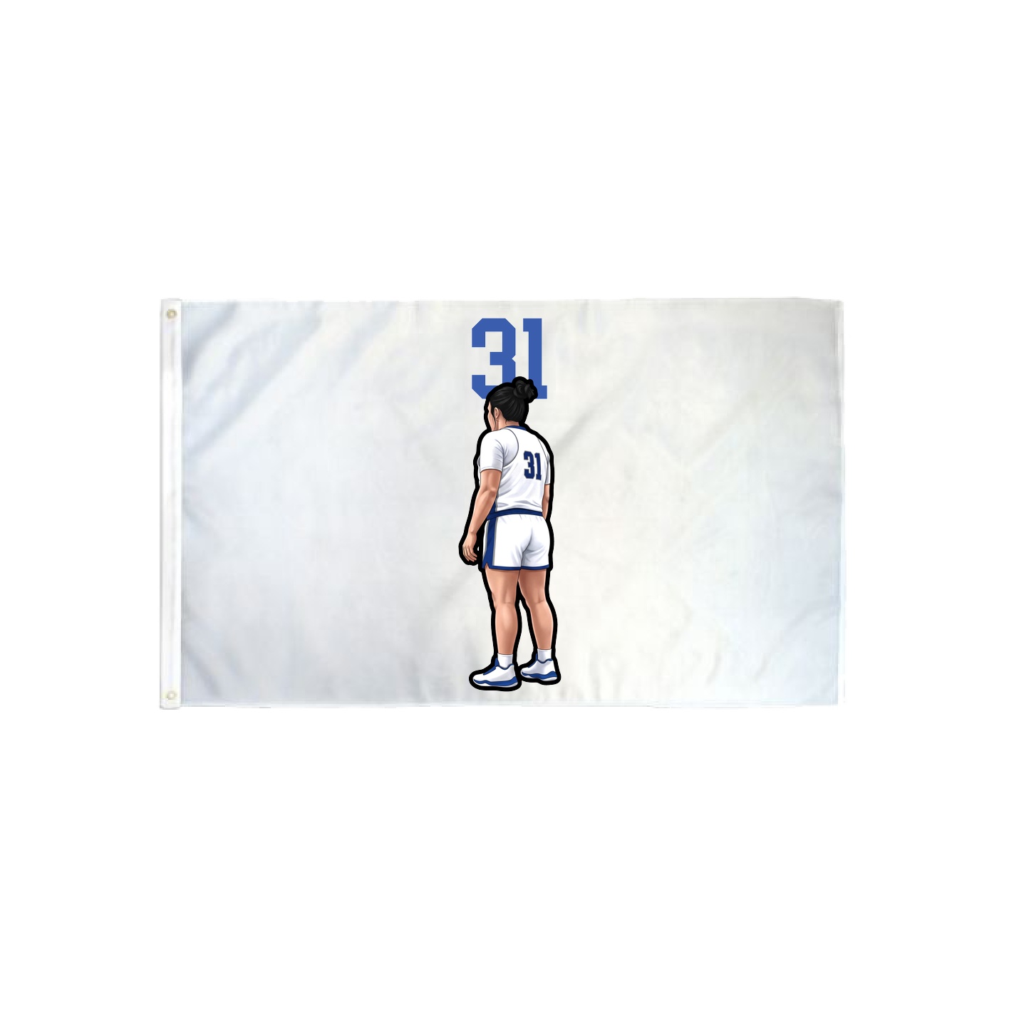 3x5 Flag — Number Top in Classic